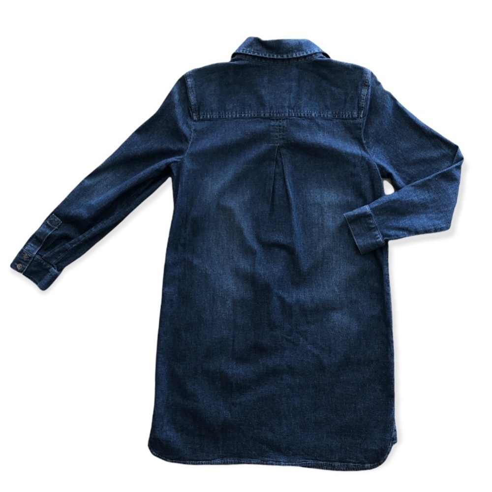 Long Sleeve Jean Dress - Picture 2 of 5